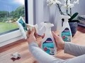 Spray de curatare 2 in 1 pentru ferestre Window Cleaner, Leifheit, plastic/microfibra