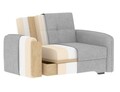 Canapea extensibila 1 loc, ELTAP, Laine, 102x109x84 cm, lemn/poliester, mov