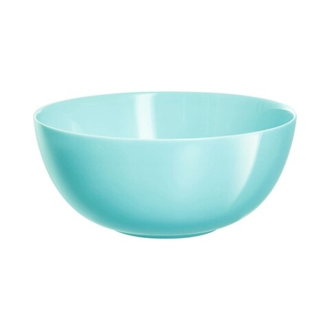 Bol salata, Luminarc, Diwali, Ø 21 cm, sticla, turcoaz