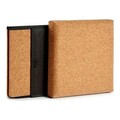 Cutie cu capac Cork, Gift Decor, pliabila, 31 x 31 x 31 cm, MDF/pluta