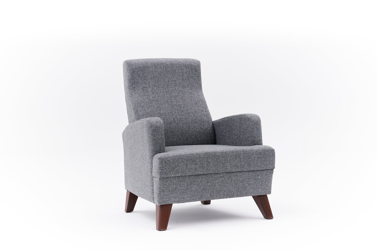 Fotoliu, Atelier del Sofa, 825BLC5241, Lemn, Gri - view 6