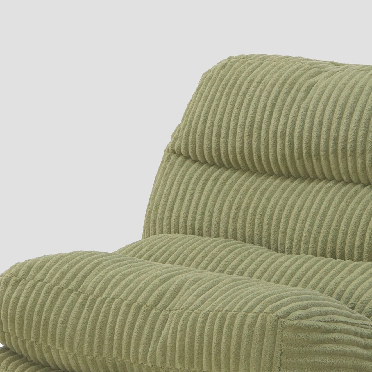 Scaun de birou rotativ Cordivo, Homla, 66x71x83 cm, metal/poliester/bumbac, verde olive - view 4