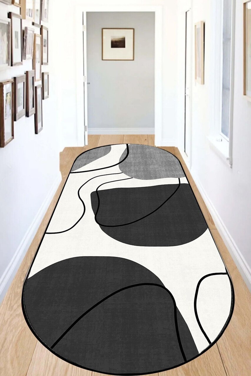 Covor, Of Long Oval, 80x150 cm, Ecru
