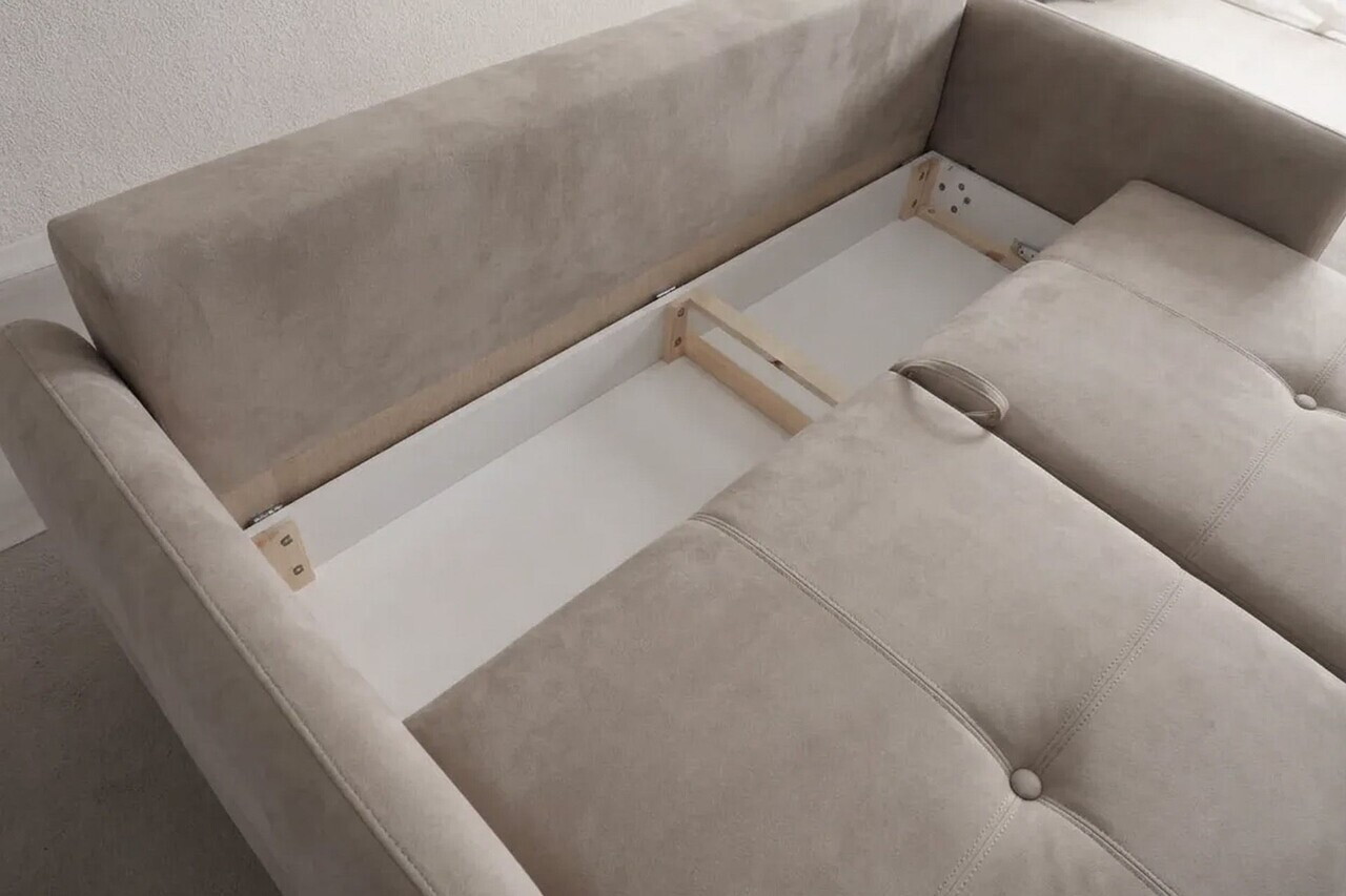 Canapea 3 locuri, Atelier del Sofa, 560ARE5329, Bej — imaginea 3