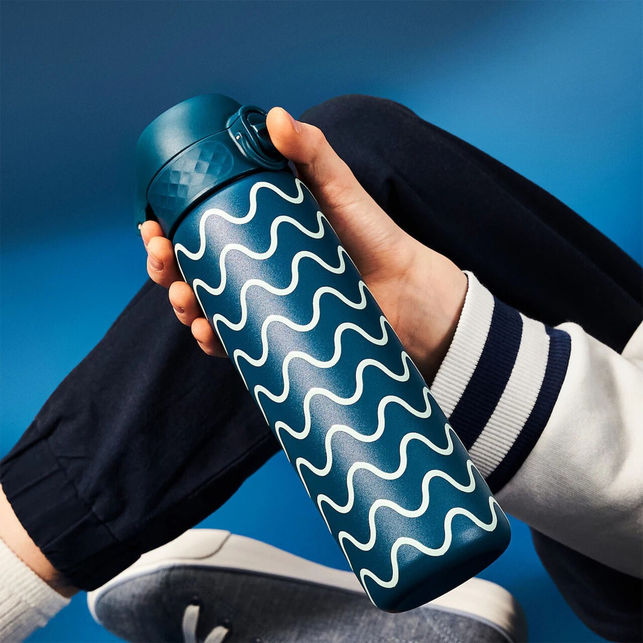 Sticla apa Slim, inox, 500ml, Wave - Ion8 - imagine 4