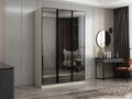 Dulap pentru haine, Hanah Home, Nisa, 135x210x52 cm, Gresie