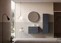 Dulap de baie cu chiuvetă, Hanah Home, Moonlight 70 v2, Antracit mat