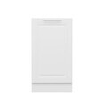 Dulap pentru bucatarie, Hanah Home, Minar, 45x87x58 cm, Alb