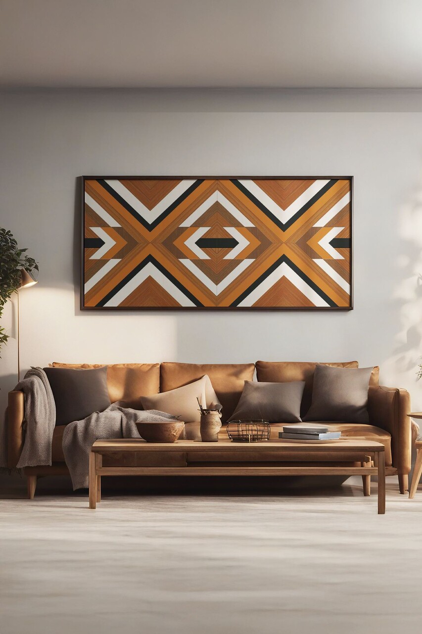 Tablou decorativ Artsmdfyty63-12050 Vopsea: 100% MDF (grosime: 27 mm) Multicolor