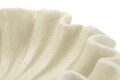 Vas decorativ Stons, Mauro Ferretti, 31x9 cm, polirasina, crem