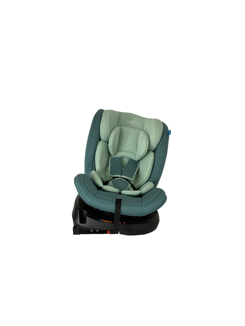 Scaun Auto Rotativ Cu Isofix, U-grow, 0-36 Kg, Verde