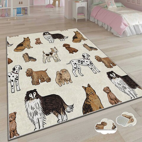 Covor, csbrghl-168, 160x230 cm, poliester, multicolor
