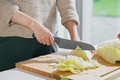 Cutit Santoku BergHOFF, Leo Balance, 17 cm, inox
