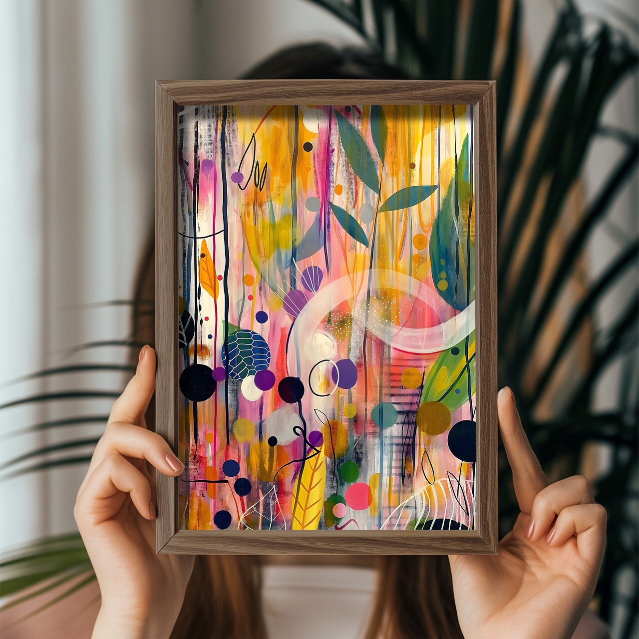 Tablou decorativ, GE217-L, Lemn, Multicolor - view 6