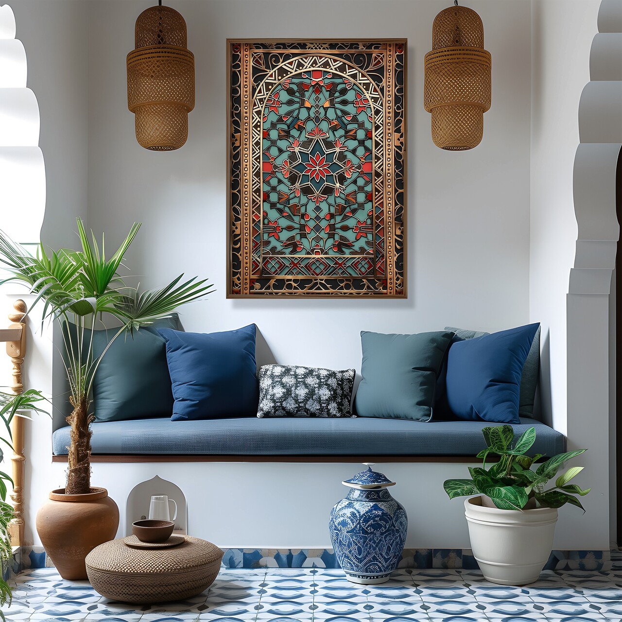 Tablou decorativ GE117-L Lemn Multicolor