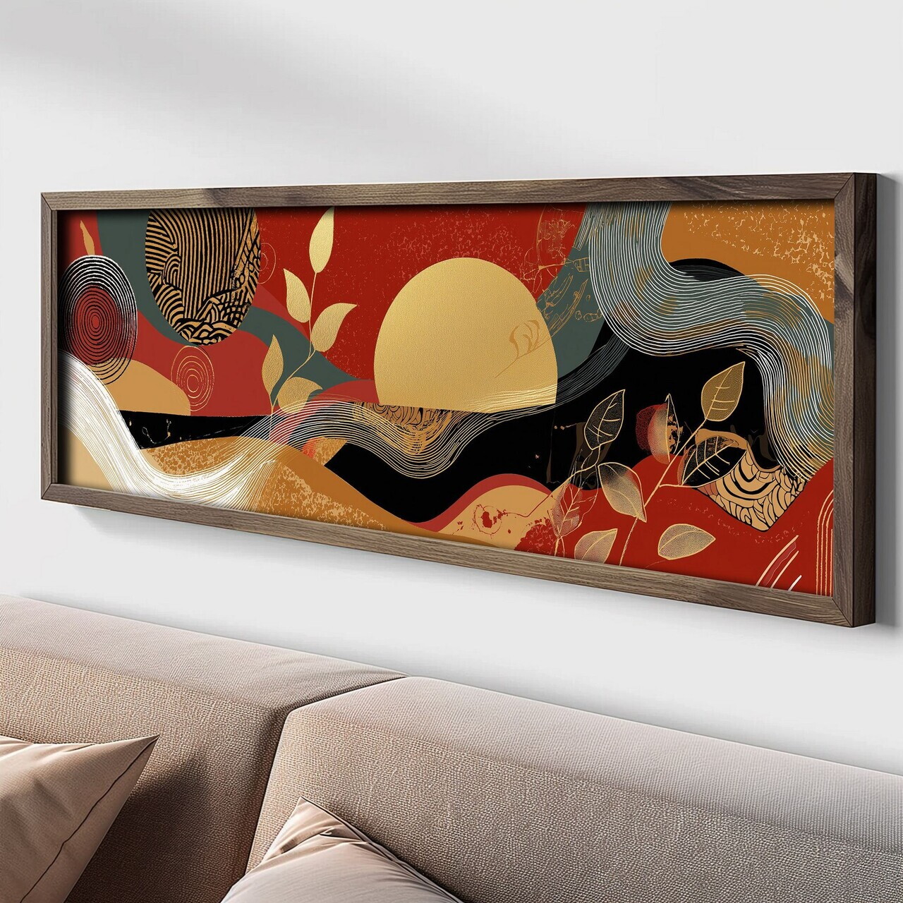 Tablou decorativ, LAC039-150, MDF, Lemn masiv, Multicolor