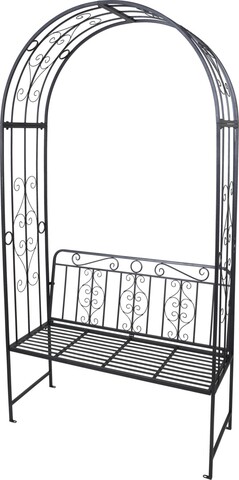 Bancuta pentru gradina Rose, 121x53x230 cm, metal