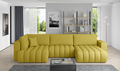 Coltar extensibil dreapta 6 locuri ELTAP, RT-45SA, Bonito, 350x175x92 cm, lemn/poliester, galben