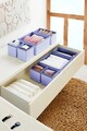 Set organizator din pâslă, YLC422, 70% poliester/30% bumbac, Albastru navy