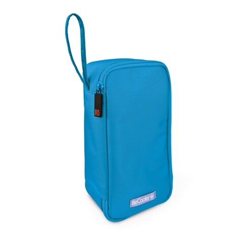 Geanta frigorifica Nano Cooler, Iris Barcelona, 1.4 L, 11x8x22 cm, poliester, albastru
