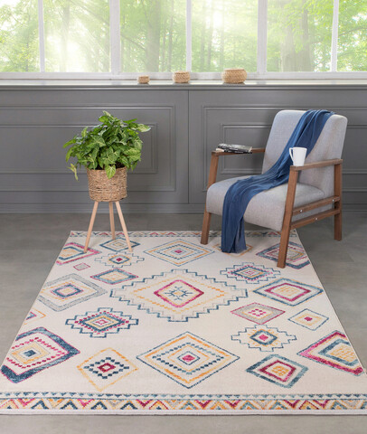 Covor de hol, 3001a , 80x150 cm, polipropilena, multicolor