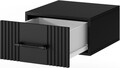 Noptiera ELTAP, Raftt, 40x42-44x20 cm, PAL/MDF, negru