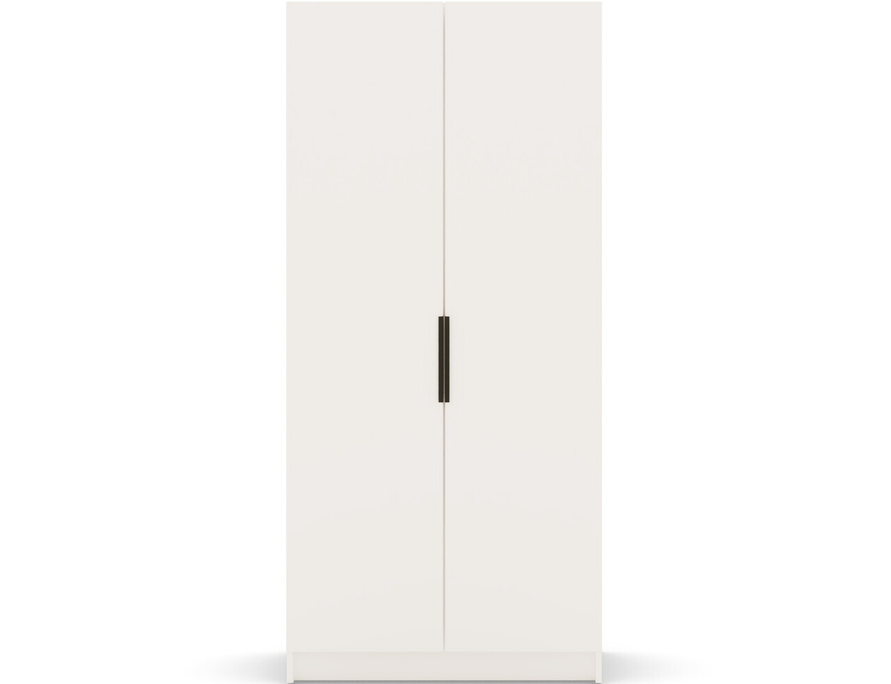 Dulap pentru haine ELTAP, W-SZA100, Mirtillo, 100x60x216 cm, PAL laminat, alb — imaginea 7