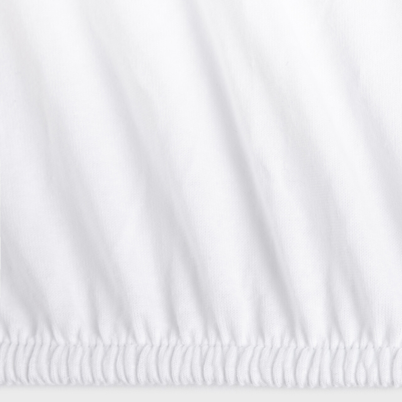 Cearceaf de pat cu elastic Pelly, Homla, 140x200 cm, bumbac, alb - view 4