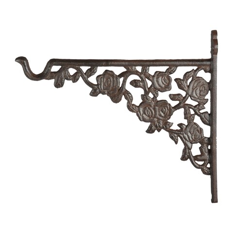 Suport pentru cos, Esschert, Roses, 25.9 x 3.5 x 22.5 cm, fier forjat