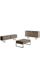 Set mobilier living, Bexley, Luxe, Nuc / Argint
