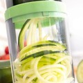 Feliator spiralat pentru legume si razatoare cu retete Vigizer, InnovaGoods, Ø8 x 16 cm