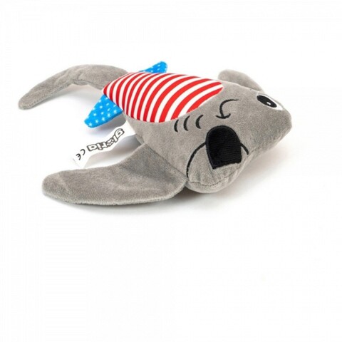 Jucarie de plus pentru caini manta ray, gloria, 26 x 26 cm