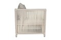 Set gradina/terasa 4 piese, My Interior, Mana, rattan/aluminiu, nisipiu