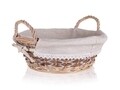 Cos pentru depozitare, Duo Round, Home Decor, 30x11 cm, rachita