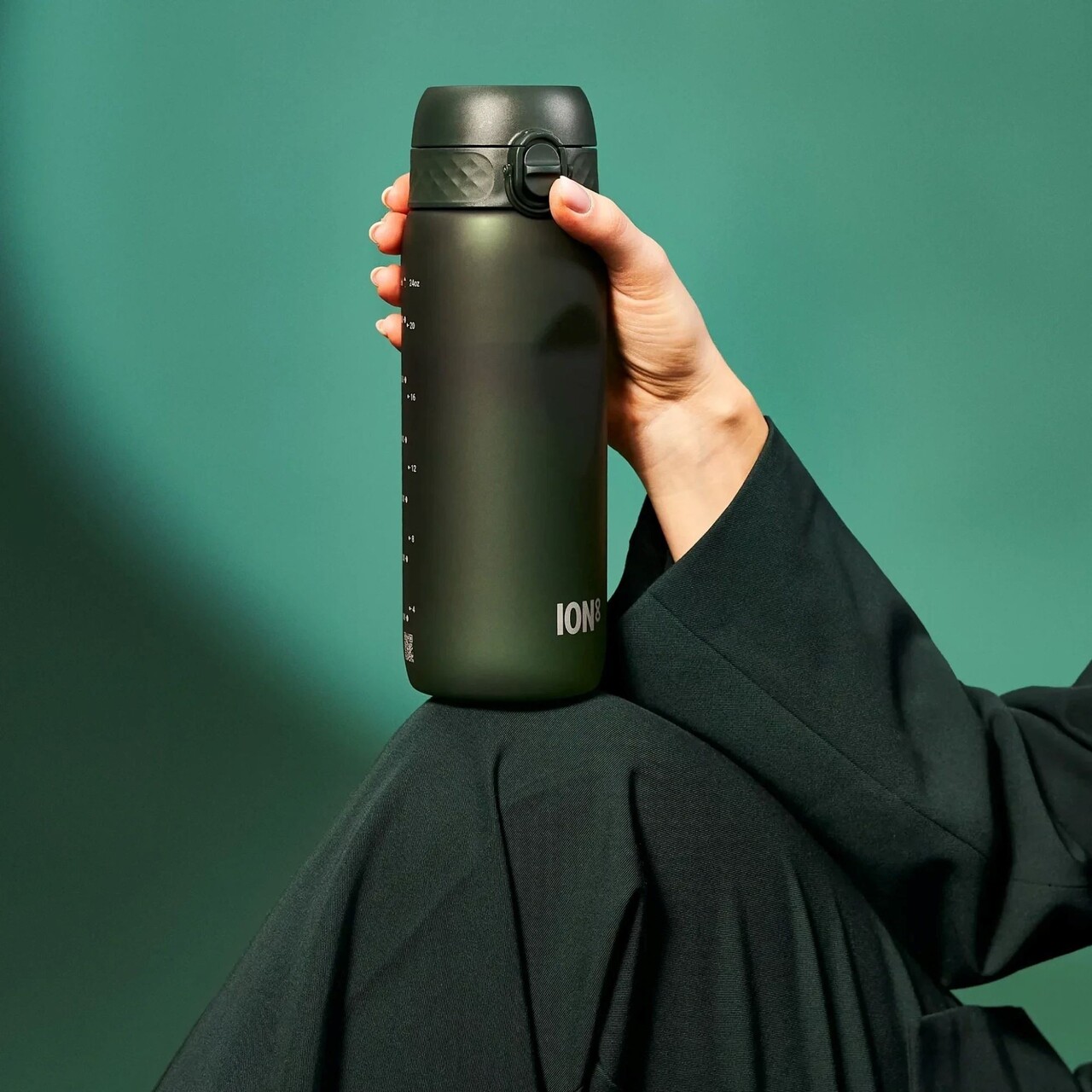 Sticla apa, recyclon, 750ml, Dark Green - Ion8 - view 8