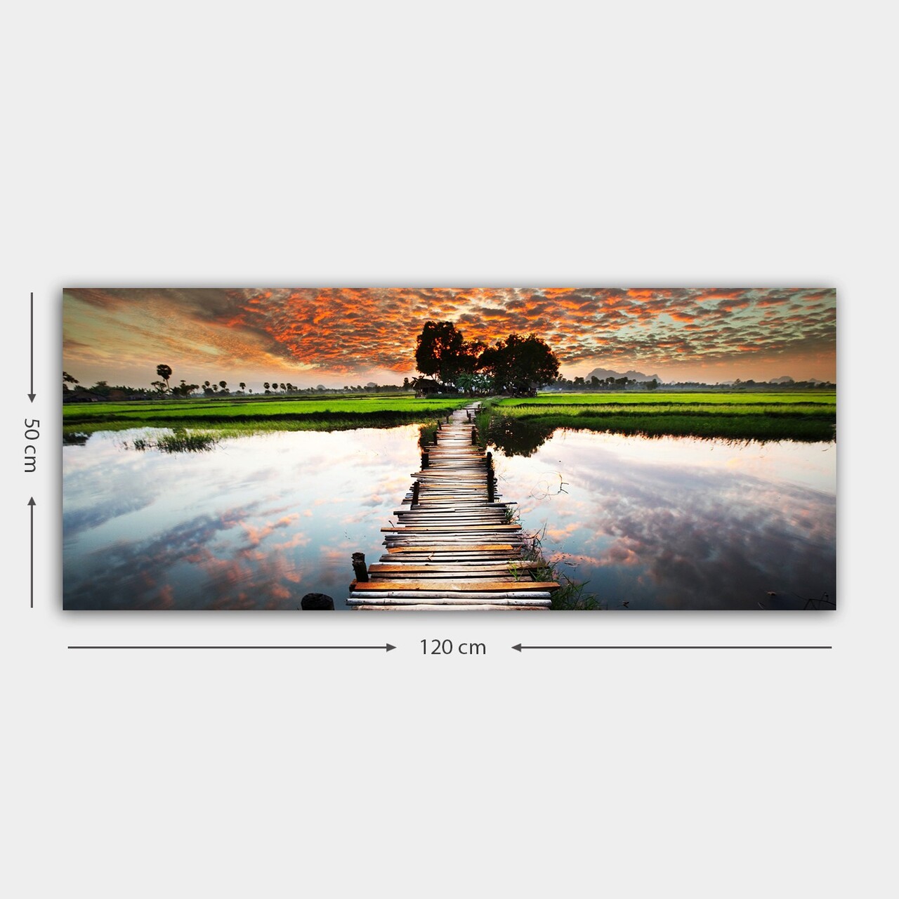 Tablou decorativ, YTY79182637_50120, Cadru: 100% LEMN (grosime: 3 cm), Multicolor - view 3