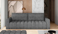 Canapea extensibila 3 locuri ELTAP, Laz11, Lazaro, 247x97x92 cm, lemn/poliester, gri