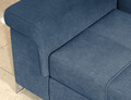 Coltar extensibil stanga 4 locuri ELTAP, LT-40RAQ, Eridano, 275x202x88 cm, lemn/poliester, albastru inchis