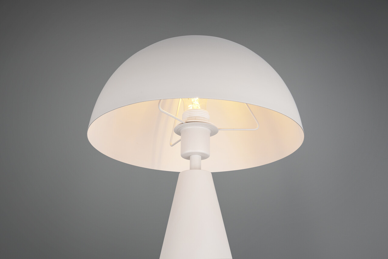 Lampa de masa Alfie, TRIO, 30x44 cm, 40W, 1x E27, metal, gri - 1 | YEO
