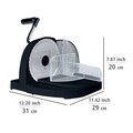 Feliator paine, Wenko, Slicer, 31 x 29 x 20 cm, inox/plastic, negru