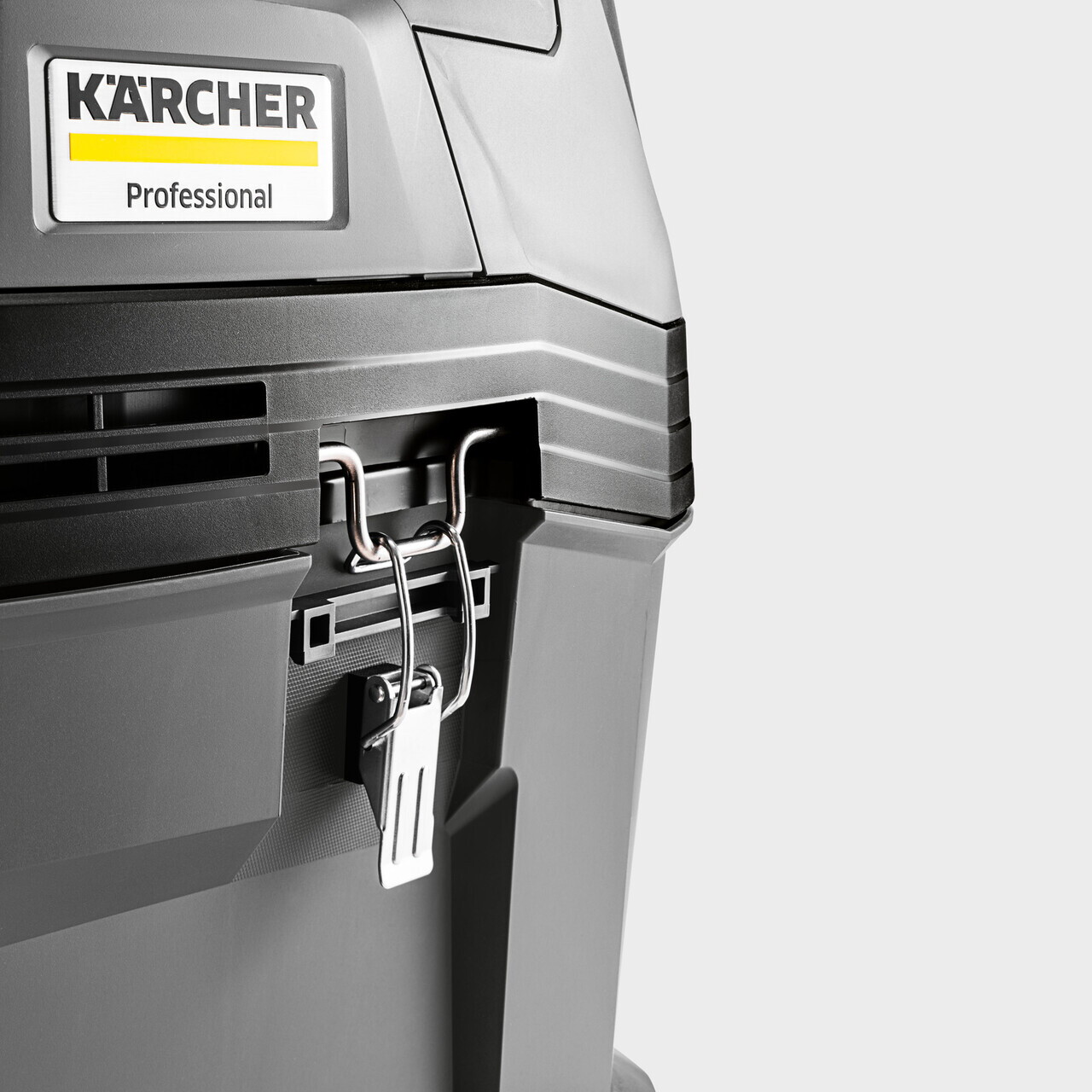 Aspirator umed-uscat profesional NT 40/1 Tact Bs, Karcher, gri — imaginea 4