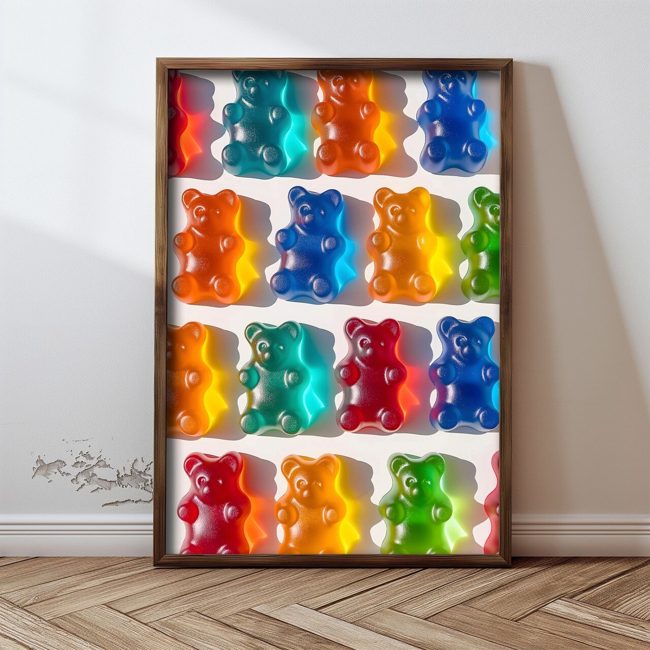 Tablou decorativ, GE247-L, Lemn, Multicolor - view 2