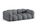 Canapea 4 locuri, Loretto, Cosmopolitan Design, 250x100x68 cm, tesatura structurata, gri