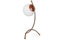 Lampa de masa, Tatum, 584TTM1724, Fier, Alb / Cupru