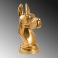 Decoratiune, Danua Dog, Poliester, Auriu