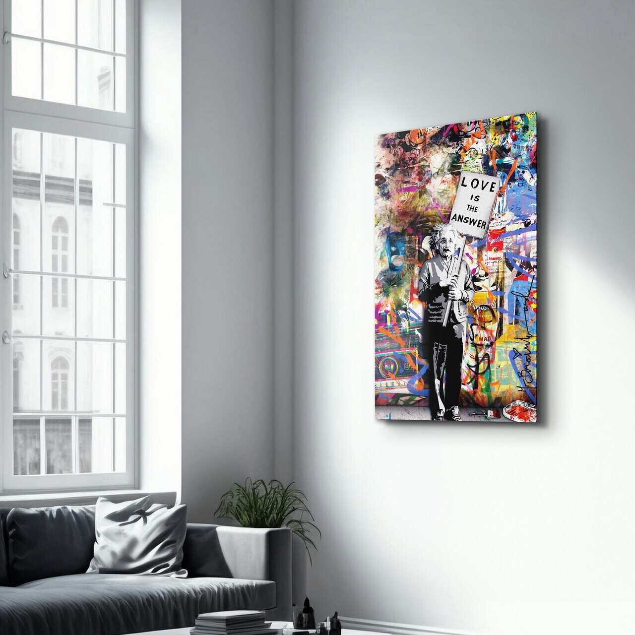 Tablou decorativ, VFT-3028, Dimensiuni: 70 x 110 cm, Multicolor — imaginea 4