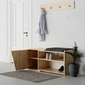 Pantofar Fiona, Decortie, 104x37x47 cm, PAL melaminat, oak