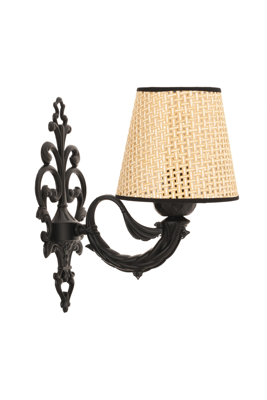 Aplica de perete, Opviq, 390FLH2364, Natural/Negru - view 3