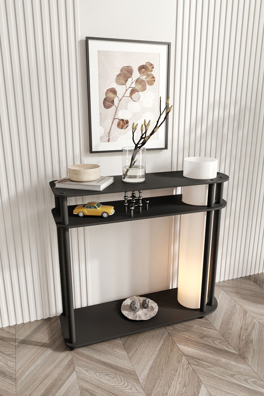 Lampadar, L'essentiel Maison, 666PTR1164, Negru