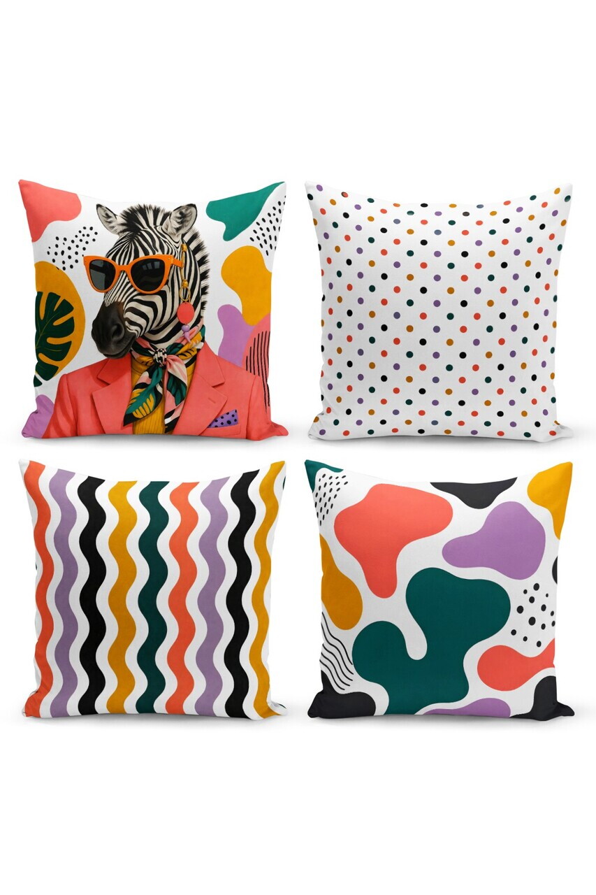 Set fete de perna, Dsypopartset4-24, Poliester, Multicolor — imaginea 2